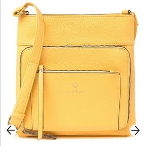 Crossbody yellow purse